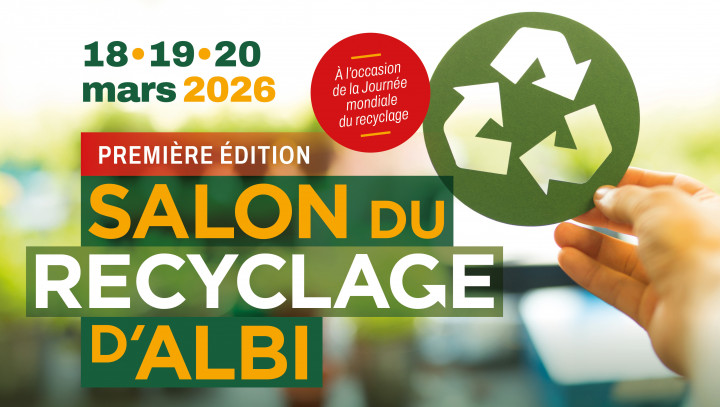 Nous serons présents au salon du recyclage à Albi !
