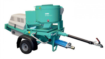 Machine à projeter IMER  – Démonstration gratuite sur chantier