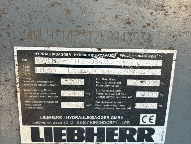 Liebherr Liebherr LH 35 M Timber Litronic SANS LA PINCE - Visuel #10