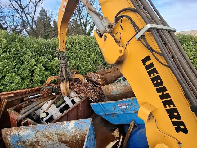 Liebherr Liebherr LH 24 M Industrie Litronic Avec Grappin - Visuel #4